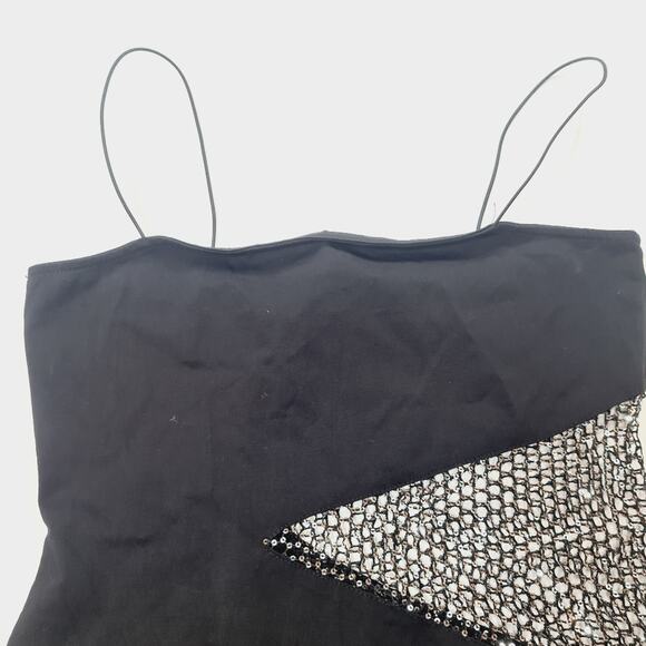 Superdown Cia Mini Dress in Black Medium - Picture 4 of 12